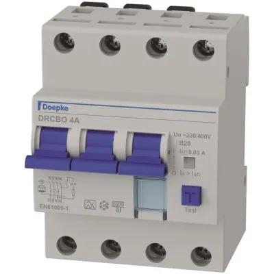 Doepke Doepke DRCBO 4 B20/0,03/3N-A FI-/LS-Kombination 3p+N 20 A 09945105