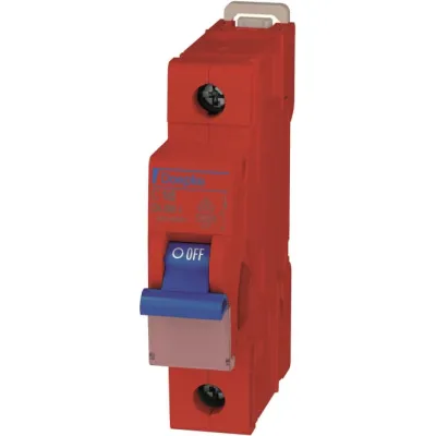 DOEPKE Leitungsschutzschalter DLS 6I C16-1 RT 09860102 | 1-polig | C-Charakteristik | 16A | 400V AC | 6kA | rot