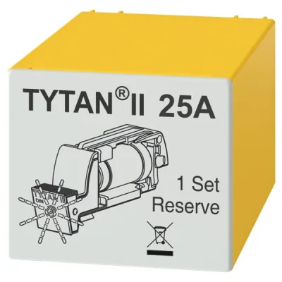 Doepke Sicherungseinsatz DSE D0-25 09980684 | D02 | 25A | 400V | gG | AC/DC | elektronisch | gelb