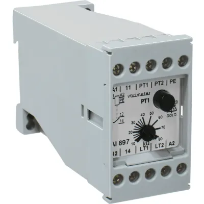 DOLD Isolationswächter AI 897 | 230V AC | 45-400Hz | 10-80kOhm | für Drehstromnetze | 1 Wechsler | Schraubanschluss