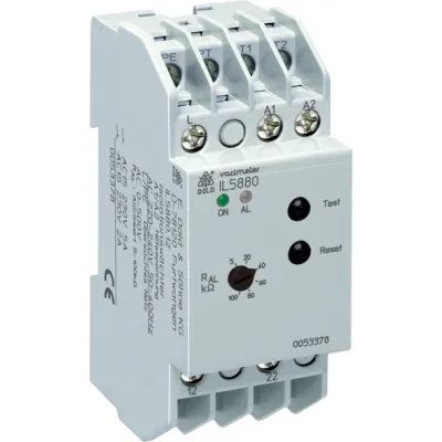 DOLD Isolationswächter IL5880.12 AC50-400Hz 220-240V | Erdschlussüberwachung | 0-500V | 2 Wechsler | Drehstrom