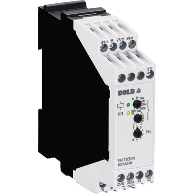 DOLD Zeitrelais MK7850N.82/200 | Multifunktionsrelais 12-240V AC/DC | Zeitbereich 0,05s-300h | Schraubanschluss