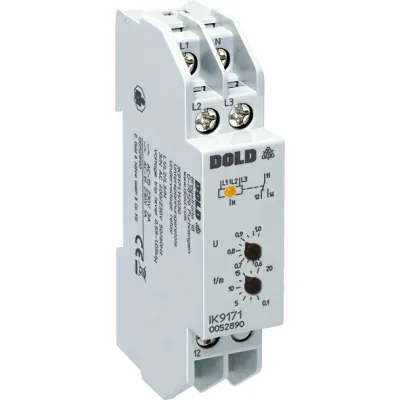 DOLD Unterspannungsrelais IK9171.11/200 | 3/N AC400/230V | 400V | 50-60Hz | DIN-Schiene | IP20