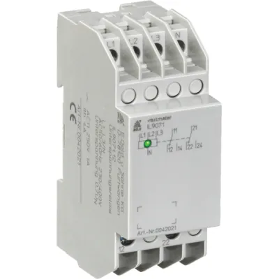 DOLD Unterspannungsrelais IL9071.12 3/N AC400V | 3N 400/230V | 6VA | AC | DIN-Schiene | 2TE | IP20
