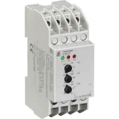 DOLD Unter-/Überspannungsrelais IL9077.12 45788 | Spannungswächter 230-400V AC | 280-520V | 2 Wechsler | 0,1-20s