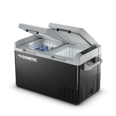 Dometic Kompressorkühlbox CFF 70DZ | 70L | Zwei Zonen | 12/24V & 230V | Outdoor | LED | robust