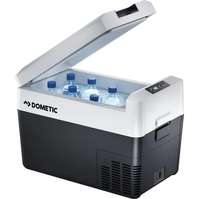 DOMETIC Kompressor-Kühlbox CDF2 36 / 9600028780 | 31 Liter | Gefrierbox 12/24V | +10°C bis -15°C | Auto LKW Boot | Grau