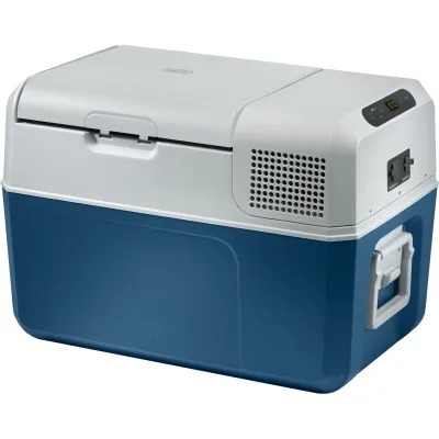 Mobicool Kompressor-Kühlbox MCF32 9600024951 | 31 L | 12/24/230 V | Auto, Lkw, Boot, Steckdose | Digital | Blau/Grau