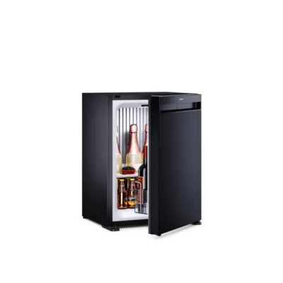 DOMETIC Minibar HiPro Alpha N30S | Mini-Kühlschrank 26l | leise thermoelektrisch | LED | 38,4x52x41,5cm | schwarz