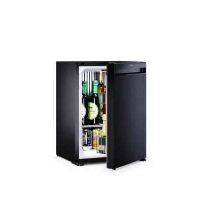 Dometic Minibar Mini-Kühlschrank HiPro Alpha N40S links | 33l | geräuschlos | LED | 0 dB | 96 kWh/Jahr | schwarz