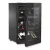 Bild: DOMETIC Einbau-Weinkühlschrank E49FGB | 49 Flaschen | 2 Temperaturzonen | rahmenlose Glastür mit UV-Filter | LED | Black