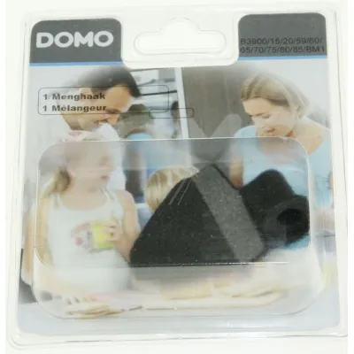 Domo Knethaken für Brotbackautomat B3900 1675999 Metall, Antihaft
