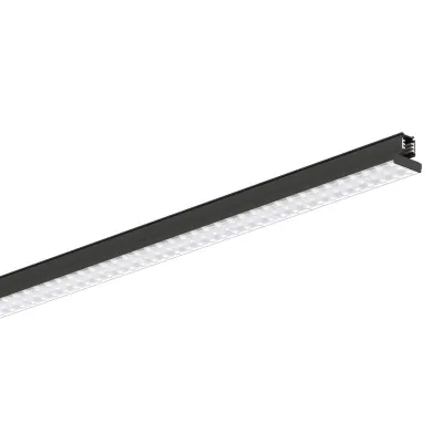 DOTLUX LED-Leuchteneinsatz 5871-040090 | LINEAtrack 1500mm | 39-63W | 4000K | 10160lm | CRI>90 | schwarz | Aluminium