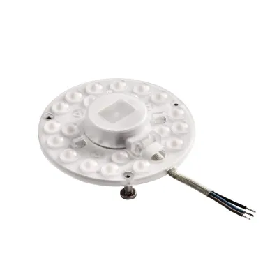 DOTLUX LED-Modul 6212-030170 | Deckenleuchten Wechselmodul | 3W 375lm 3000K | Tageslichtsensor | rund 120mm | warmweiß