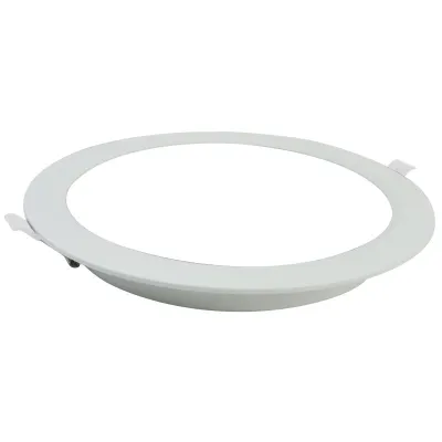 DOTLUX LED-Downlight CIRCLEflat 12W | 4000K neutralweiß | 900lm | Einbaustrahler flach | Ø175mm | IP20 | weiß