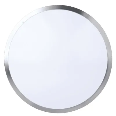 DOTLUX LED-Deckenleuchte LUNAsilver 18W | 1900lm | IP44 | Ø330mm | Farbtemperatur einstellbar | Weiß | Aluminium