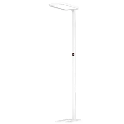 DOTLUX LED Stehleuchte STUDIObutler | 80W 8800lm | dimmbar | 4000K | UGR<19 | Aluminium weiß