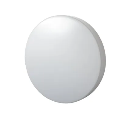 DOTLUX LED-Leuchtenfassung SURFACEe27 | 4979-0E27 | E27 Sockel | rund Ø350mm | IP44 | Stahl | weiß
