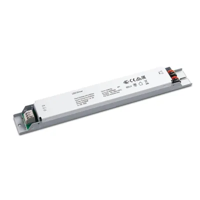 DOTLUX LED-Netzteil 5076 | 24V DC | 0-60W | 2,5A | Konstantspannung | nicht dimmbar | IP20 | 250x30x21mm