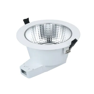 DOTLUX LED-Downlight CIRCLEugr 3839-040090 | 6W | 3000/4000/5700K COLORselect | UGR<19 | IP54 | Einbau | Ø110mm | weiß