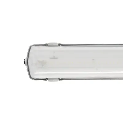 DOTLUX LED-Feuchtraumleuchte 5458-040120 MISTRALbasic | 54W | 1500mm | IP66/IP69 IK10 | 4000K Neutralweiß | grau
