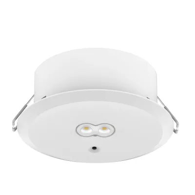 DOTLUX LED-Sicherheitsleuchte 3679-1 | Rettungswegbeleuchtung | 2W 5000K | 240lm | Selbsttest | Einbau | LiFePO4 Akku