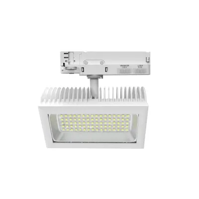 DOTLUX LED-Schienenstrahler FLEXAtrack | 22-32W | 3000–5700K | 100° | CRI 90+ | drehbar | weiß