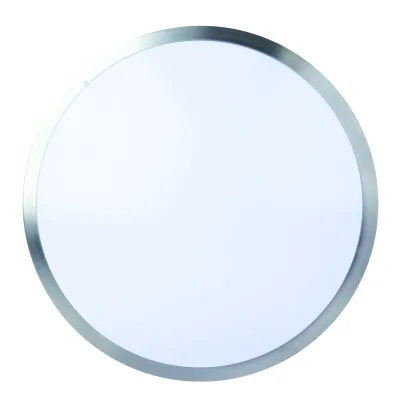 DOTLUX LED-Deckenleuchte 3374-4FW160 LUNAsilver | 18W | 1900lm | Ø330mm | Sensor | CCT | IP44 | weiß