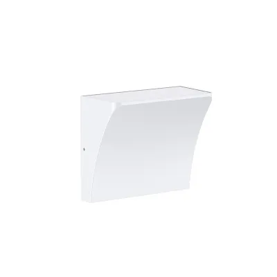 DOTLUX LED-Wandleuchte FLAME 5997-030110 | 8W 632lm | 3000K warmweiß | direkt & indirekt | Aluminium weiß | IP20