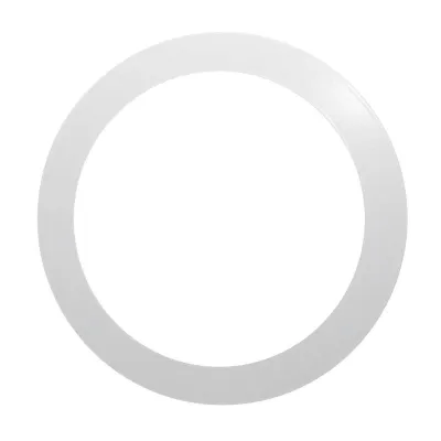 DOTLUX Montageadapter 6272 | LED Downlight Zubehör | Einbau Ø160-185mm | Dekorelement Stahl 1mm | weiß