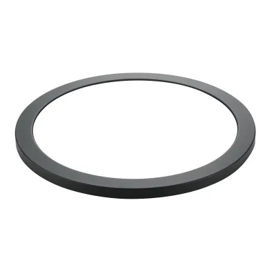 DOTLUX Zierring 4449-3 für UNISIZEplus 24W | Dekor-Ring | 293mm Durchmesser | Stahl | schwarz matt