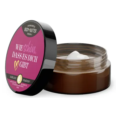 LA VIDA Bodybutter Geschenkset 8x150ml | Naturkosmetik vegan | Bio-Aloe Vera, Sheabutter, Kokosöl | 4 Sorten