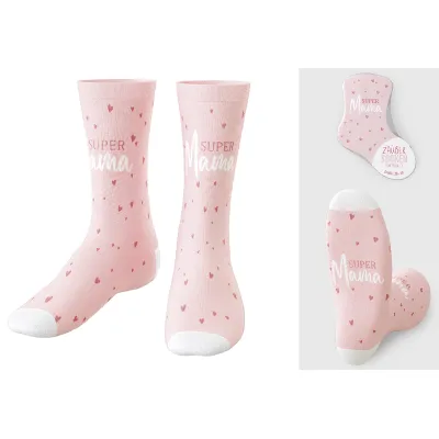 LA VIDA Zaubersocken Geschenk für Dich Mädels Gr. 36-40 | magisch entfaltend | 24 Paar | Baumwolle | 6 Motive