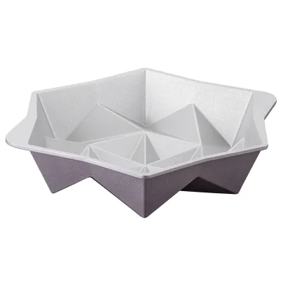 Dr. Oetker Backform Rundform Origami 2556 | Gugelhupfform Ø 24 cm | Aluminiumguss | PFAS-frei | rose-gold