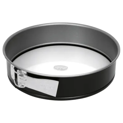 Dr. Oetker Springform 1225 | Backform mit Glasboden Ø 26 cm | Antihaft | schnittfest | hitzebeständig 230°C | Schwarz