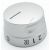 Bild: Drehgriff/Drehknopf, Gray (3879622003)