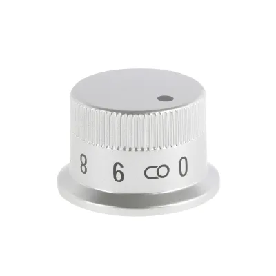 Drehgriff-Kochstelle EDELSTAHL, fuer Zonenheizung oval 00429394