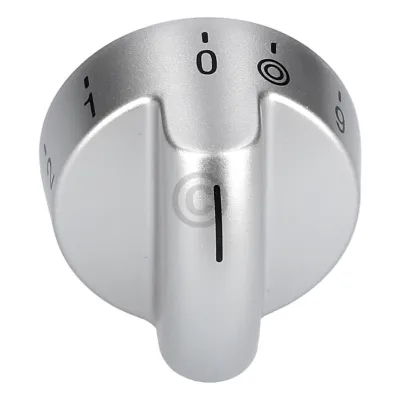 Drehgriff-Kochstelle EDELSTAHL, fuer Zonenheizung rund 00601146