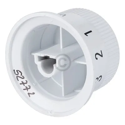 Drehgriff-Kochstelle WEISS, fuer Zonenheizung rund 00614741
