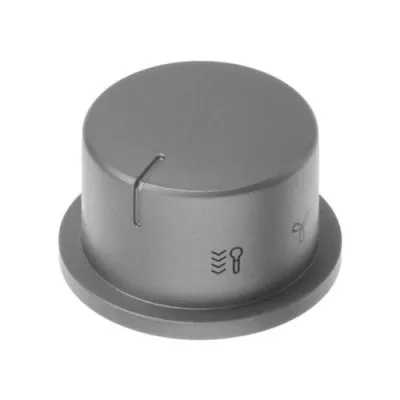 Drehgriff-Vorwahl rund, feststehend, Edelstahl, unbeleuchtet; 10005017