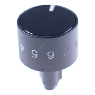 Drehknopf für Amica Ofen 9083864 schwarz, 38mm