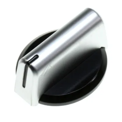 Drehknopf für Candy-Ofen 07024075 schwarz/silber