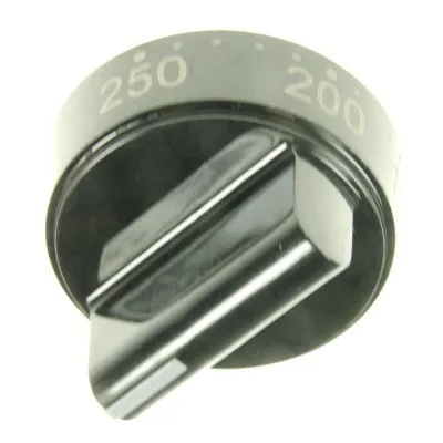 Drehknopf für Ofen Amica 9050625 schwarz, Herd, Backofen