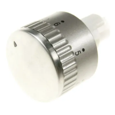 Drehknopf für Ofen Vestel 42139675 Edelstahl Glas Keramik oval