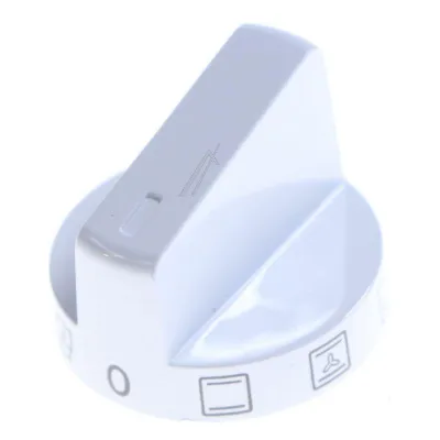 Drehknopf weiß für Backofen AEG 140198336046 9+0 Funktion