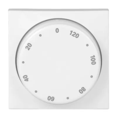 BUSCH-JAEGER Zentralscheibe 1771-914-102 | Zeitschaltuhr Jalousie | 120 Min | Thermoplast | IP20 | alpinweiß