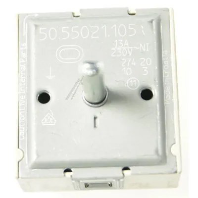 Drehwinkelschalter für Ofen Teka 60803006 Energieeinstellung DC EGO Typ 50.55021