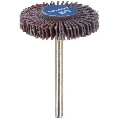 Bosch Schleiffächer 2615050432 | 4,8 mm Breite | 3,2 mm Schaft | für Metall & Kunststoff | Zubehör Feinschliff