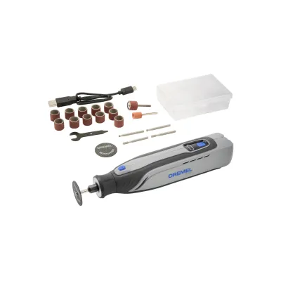 Dremel Akku-Multitool 8150-20 F0138150JA | 7,2V Multifunktionswerkzeug | bürstenlos | kompakt | 20 Zubehör