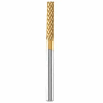 Dremel Fräser 9901 MAX | Wolframkarbid | Titannitrid beschichtet | 3,2 mm | Hochleistung | Metall, Glas, Stein, Holz